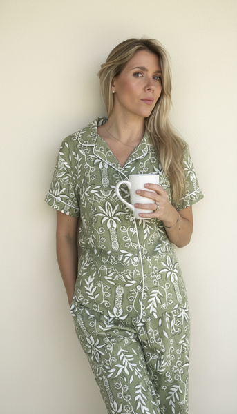 GLORIOSA VERDEPantalon Manga Corta